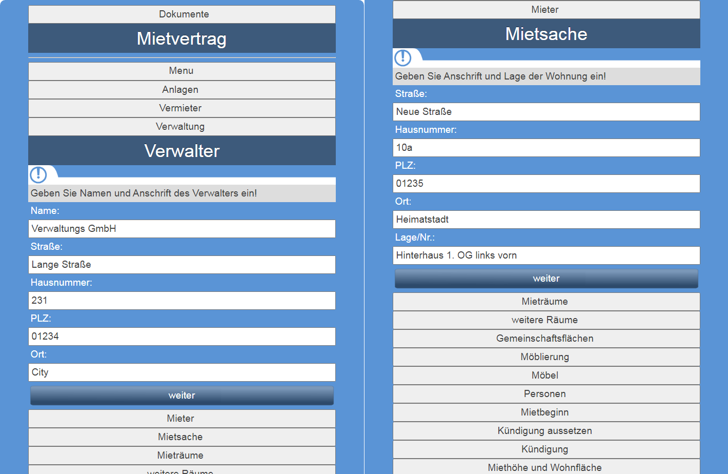 screenshots wohnraum-mietvertrag